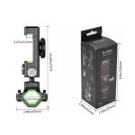 Diebstahlsicherer Fahrrad-/Motorrad-Handyhalter ohne Licht, without Light (Black), without Light (Green) – Bild 6