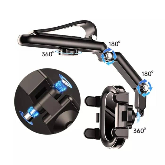 Multifunktionaler Auto-Sonnenblenden-Rücksitz-Handyhalter – Bild 2