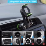 Multifunktionaler Auto-Klimaanlagen-Luftauslass-Telefonhalter, Air Outlet (Black), Air Outlet (Green) – Bild 7