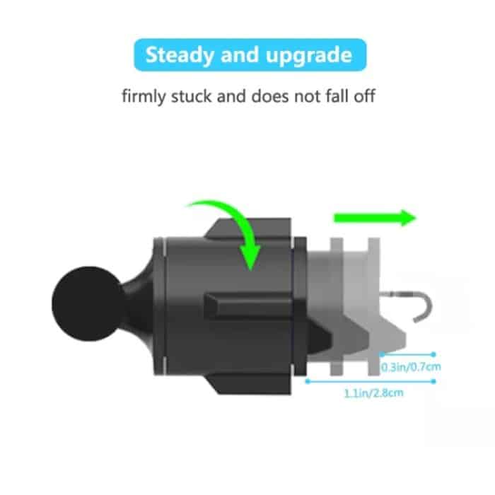 Multifunktionale Auto-Klimaanlage, Luftauslass, magnetischer Handyhalter, Air Outlet Magnetic (Black), Air Outlet Magnetic (Green) – Bild 5