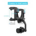 Auto-Rückspiegel-Navigationstelefonhalter – Bild 4