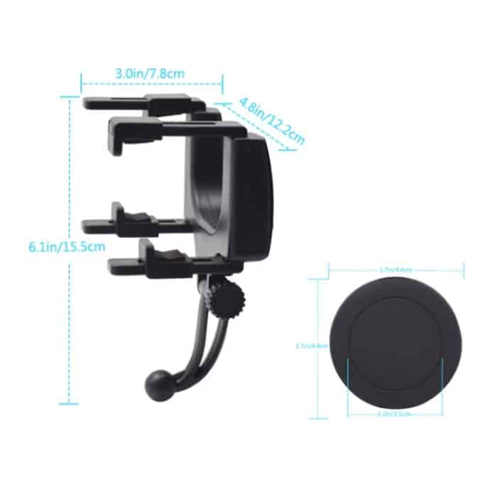 Silikon-Magnet-Auto-Rückspiegel-Navigationstelefonhalter – Bild 5