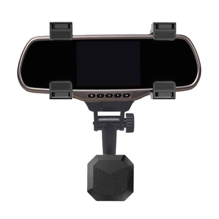 Carbon-Faser-starker Magnet-Auto-Rückspiegel-Navigations-Telefon-Halter – Bild 1