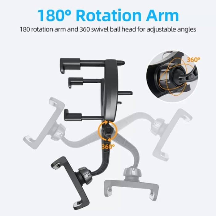 Auto-Rückspiegel-Telefonhalter Universal-Navigationshalterung – Bild 3