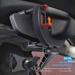 Auto-Rückspiegel-Telefonhalter Universal-Navigationshalterung – Bild 5