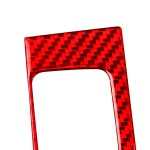 2-teiliges Set für Honda CRV 2007–2011, Kohlefaser-Auto-Zentralsteuerkarten-Box-Panel, dekorativer Aufkleber, linker Antrieb, Central Control Card Box, Left Drive – Bild 3