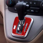 Für Honda CRV 2007–2011, Kohlefaser-Auto-Ganganzeigerahmen, dekorativer Aufkleber, rechter Antrieb, Gear Indicator Frame,Right Drive – Bild 5