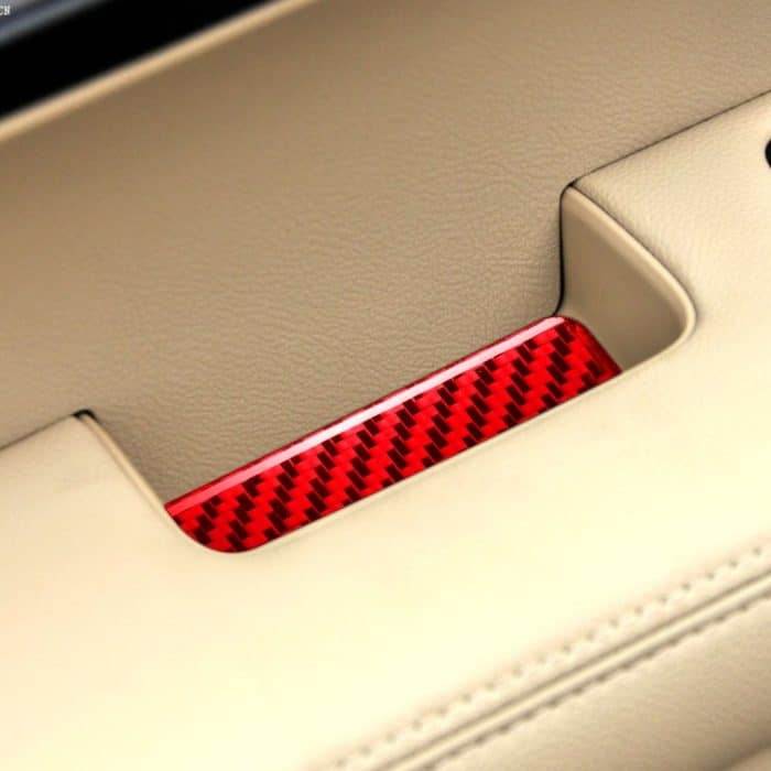 4-teiliges Set für Honda CRV 2007–2011, Kohlefaser-Auto-Innenarmlehnendichtung, dekorativer Aufkleber, universeller linker und rechter Antrieb, Inner Armrest Gasket – Bild 5