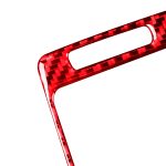 2-teiliges Set für Honda CRV 2007–2011, Kohlefaser-Auto-Seitenluftauslass-Rahmen, dekorativer Aufkleber, universeller linker und rechter Antrieb, Side Air Outlet Frame – Bild 3