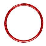 Auto-Carbonfaser-Lenkrad-dekorativer Aufkleber für Mazda 3 Axela 2017–2018, Links- und Rechtsantrieb, Steering Wheel for Mazda 3