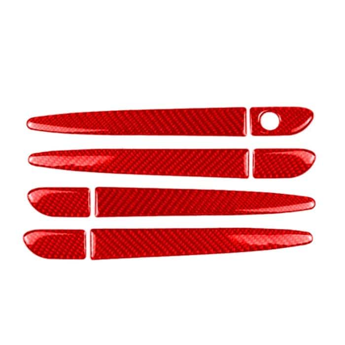 CRP6429R.jpg Auto-Carbon-Faser ohne Loch außerhalb des Türgriffs, dekorativer Aufkleber für Mazda CX-5 2017–2018, Linksantrieb, without Hole Outside Door Handle, Left Drive – Bild 1