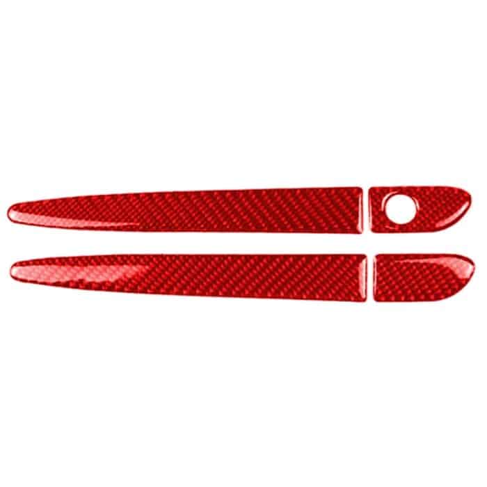 Auto-Carbon-Faser ohne Loch außerhalb des Türgriffs, dekorativer Aufkleber für Mazda CX-5 2017–2018, Linksantrieb, without Hole Outside Door Handle, Left Drive – Bild 3