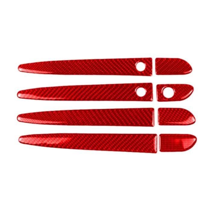 CRP6431R.jpg Auto-Carbonfaser mit Loch außerhalb des Türgriffs, dekorativer Aufkleber für Mazda CX-5 2017–2018, Linksantrieb, with Hole Outside Door Handle, Left Drive – Bild 1