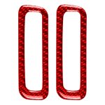 Auto-Carbonfaser-A-Säulen-Luftauslass-dekorativer Aufkleber für Mazda CX-5 2017–2018, linker und rechter Antrieb, A-pillar Air Outlet