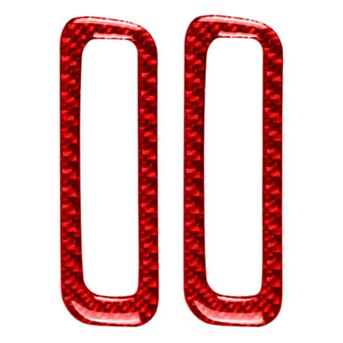 Auto-Carbonfaser-A-Säulen-Luftauslass-dekorativer Aufkleber für Mazda CX-5 2017–2018, linker und rechter Antrieb, A-pillar Air Outlet – Bild 1