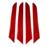 Auto-Carbon-Faser-Türverkleidung, dekorativer Aufkleber für Mazda CX-5 2017–2018, Links- und Rechtsantrieb, Door Panel