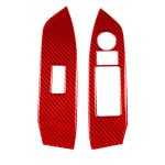 Auto-Carbonfaser-Fensterglas-Hebetafel-dekorativer Aufkleber für Mazda CX-5 2017–2018, linker Antrieb, Window Glass Lift Panel, Left Drive – Bild 3