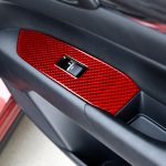 Auto-Carbonfaser-Fensterglas-Hebetafel-dekorativer Aufkleber für Mazda CX-5 2017–2018, linker Antrieb, Window Glass Lift Panel, Left Drive – Bild 4