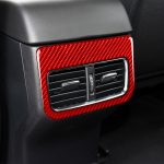 Dekorativer Aufkleber für den hinteren Luftauslass aus Kohlefaser für das Auto, für Mazda CX-5 2017–2018, Links- und Rechtsantrieb, Rear Air Outlet – Bild 4