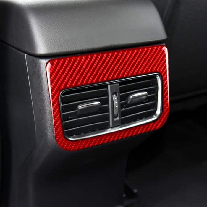 Dekorativer Aufkleber für den hinteren Luftauslass aus Kohlefaser für das Auto, für Mazda CX-5 2017–2018, Links- und Rechtsantrieb, Rear Air Outlet – Bild 4