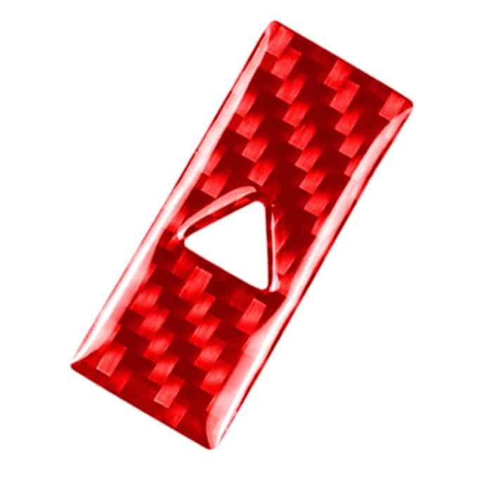 Auto-Kohlefaser-Warnleuchte, dekorativer Aufkleber für Mazda CX-5 2017–2018, Links- und Rechtsantrieb, Warning Light – Bild 3