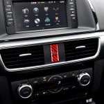 Auto-Kohlefaser-Warnleuchte, dekorativer Aufkleber für Mazda CX-5 2017–2018, Links- und Rechtsantrieb, Warning Light – Bild 4