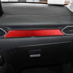 Auto-Carbonfaser-Armaturenbrett-Panel-dekorativer Aufkleber für Mazda CX-5 2017–2018, linker und rechter Antrieb, Dashboard Panel – Bild 4