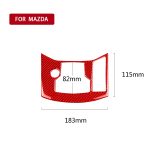 Auto-Kohlefaser-Handbremspaneel-dekorativer Aufkleber für Mazda CX-5 2017–2018, Rechtsantrieb, Handbrake Panel, Right Drive – Bild 2