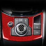 Auto-Kohlefaser-Handbremspaneel-dekorativer Aufkleber für Mazda CX-5 2017–2018, Rechtsantrieb, Handbrake Panel, Right Drive – Bild 4