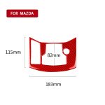 Auto-Kohlefaser-Handbremspaneel-dekorativer Aufkleber für Mazda CX-5 2017–2018, linker Antrieb, Handbrake Panel, Left Drive – Bild 2