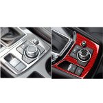 Auto-Kohlefaser-Handbremspaneel-dekorativer Aufkleber für Mazda CX-5 2017–2018, linker Antrieb, Handbrake Panel, Left Drive – Bild 5