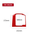 Auto-Kohlefaser-Schalttafel-dekorativer Aufkleber für Mazda CX-5 2017–2018, linker Antrieb, Gear Panel, Left Drive – Bild 2