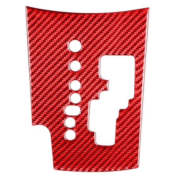 CRP6450R.jpg Auto-Kohlefaser-Schalttafel-dekorativer Aufkleber für Toyota RAV4 2006–2013, linker Antrieb, Gear Panel, Left Drive – Bild 1