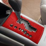 Auto-Kohlefaser-Schalttafel-dekorativer Aufkleber für Toyota RAV4 2006–2013, linker Antrieb, Gear Panel, Left Drive – Bild 5