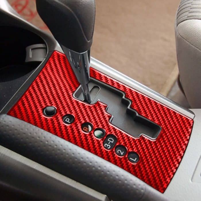 Auto-Kohlefaser-Schalttafel-dekorativer Aufkleber für Toyota RAV4 2006–2013, linker Antrieb, Gear Panel, Left Drive – Bild 5
