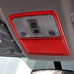 Auto-Carbon-Faser-Front-Leselicht-Panel-dekorativer Aufkleber für Toyota RAV4 2006–2013, linker und rechter Antrieb, Front Reading Light Panel – Bild 5