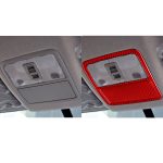 Auto-Carbon-Faser-Front-Leselicht-Panel-dekorativer Aufkleber für Toyota RAV4 2006–2013, linker und rechter Antrieb, Front Reading Light Panel – Bild 6