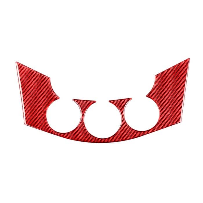 Auto-Carbonfaser-Zentralsteuerungsschalttafel-dekorativer Aufkleber für Toyota RAV4 2006–2013, linker und rechter Antrieb, Central Control Switch Panel – Bild 1