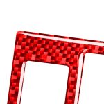 Auto-Kohlefaser-Rückspiegel-Einstellschalterrahmen, dekorativer Aufkleber für Toyota RAV4 2006–2013, Rechtsantrieb, Rear Mirror Adjustment Switch Frame, Right Drive – Bild 3