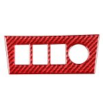 Auto-Carbonfaser-Zigarettenbeleuchtungspanel, dekorativer Aufkleber für Toyota RAV4 2006–2013, Links- und Rechtsantrieb, Cigarette Lighting Panel