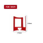 Auto-Carbon-Faser-Handbremspaneel-dekorativer Aufkleber für Toyota RAV4 2006–2013, Rechtsantrieb, Handbrake Panel, Right Drive – Bild 2