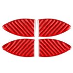 Auto-Carbonfaser-Innentürschüssel-dekorativer Aufkleber für Toyota RAV4 2006–2013, linker und rechter Antrieb, Inside Door Bowl