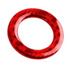 Auto-Kohlefaser-Ein-Knopf-Start-Dekorationsaufkleber für Infiniti Q50 2014–2020 / Q60 / QX60, Links- und Rechtsantrieb, One-button Start – Bild 3