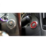 Auto-Kohlefaser-Ein-Knopf-Start-Dekorationsaufkleber für Infiniti Q50 2014–2020 / Q60 / QX60, Links- und Rechtsantrieb, One-button Start – Bild 6