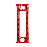 Dekorativer Aufkleber für den hinteren Luftauslass aus Kohlefaser für das Auto, für Infiniti Q50 2014–2020, Links- und Rechtsantrieb, Rear Air Outlet