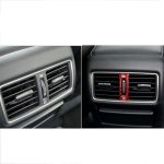 Dekorativer Aufkleber für den hinteren Luftauslass aus Kohlefaser für das Auto, für Infiniti Q50 2014–2020, Links- und Rechtsantrieb, Rear Air Outlet – Bild 6