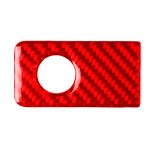 Auto-Carbon-Faser-Vordersitz-Griffkasten-dekorativer Aufkleber für Infiniti Q50 2014–2020, Linksantrieb, Front Passenger Seat Handle Box, Left Drive