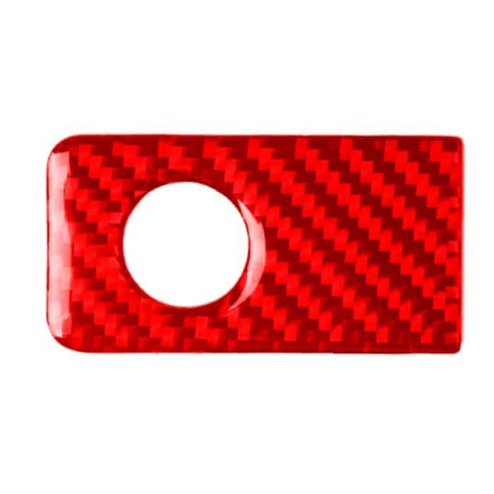 Auto-Carbon-Faser-Vordersitz-Griffkasten-dekorativer Aufkleber für Infiniti Q50 2014–2020, Linksantrieb, Front Passenger Seat Handle Box, Left Drive – Bild 1