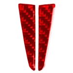 Auto-Carbonfaser-Lenkrad unten, dekorativer Aufkleber für Infiniti Q50 2014–2020, Links- und Rechtsantrieb, Steering Wheel Below