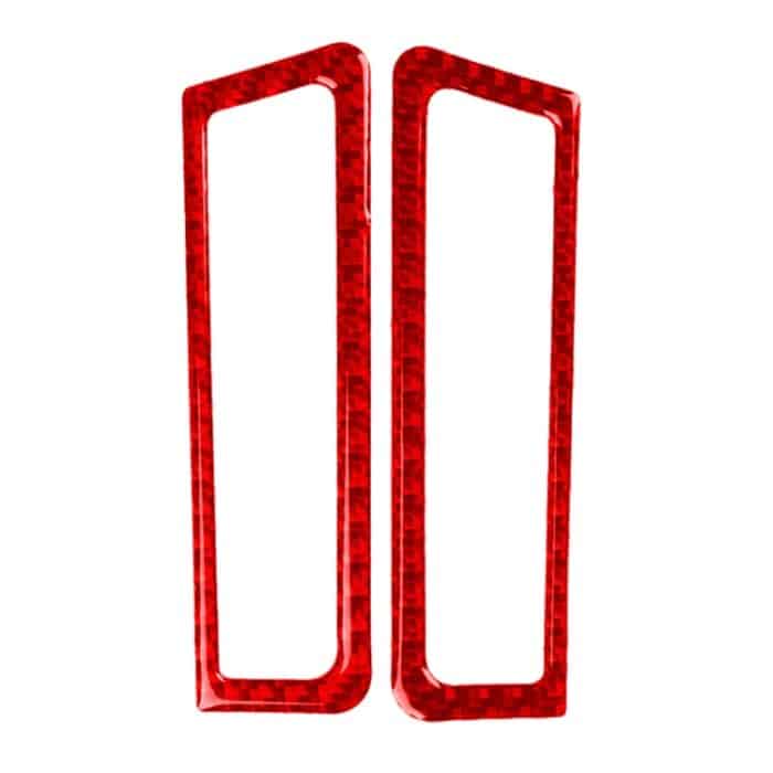 CRP6482R.jpg Auto-Carbonfaser-A-Säulen-Luftauslass-dekorativer Aufkleber für Infiniti Q50 2014–2020, linker und rechter Antrieb, A-pillar Air Outlet – Bild 1